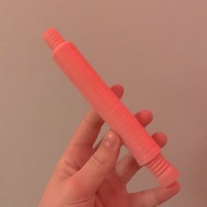Pink mini pop tube